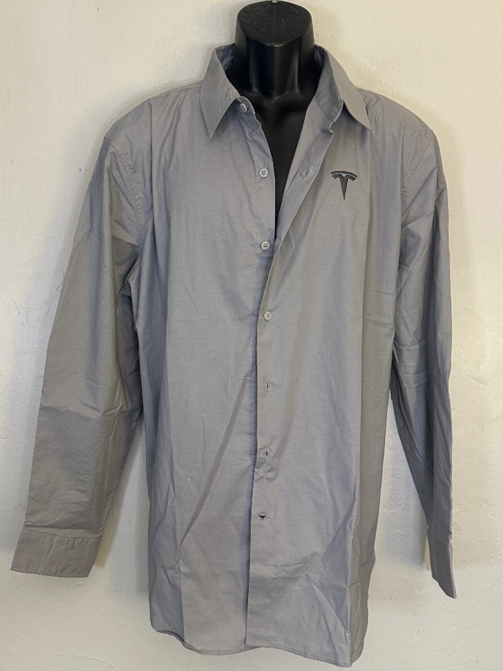 Tesla Stretch Long Sleeve Shirt XL Gently worn 65% cotton/35% polyester